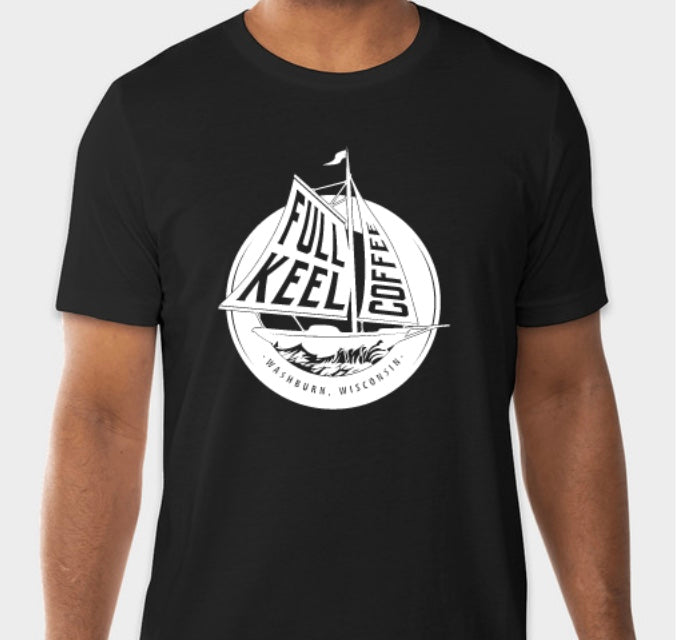 Black T-Shirt – Full Keel Coffee